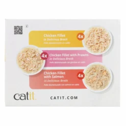Comida húmeda para gatos Fillet pollo Pack Variado Cuisine 12 x 75 g Catit