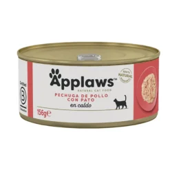 Comida húmeda para gatos Lata Pollo y pato Applaws 156 g