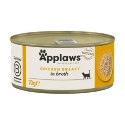 Comida húmeda para gatos natural grain free Lata Pechuga de pollo - Applaws Cat 70 g