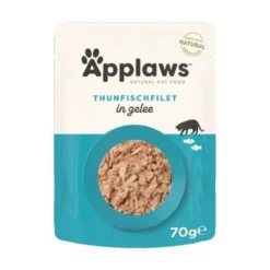 Comida húmeda para gatos Sobre Filete de atún en gelatina Applaws 70 g