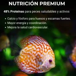 Comida Para Peces Tropicales, Alimento Premium En Escamas, No Ensucia El Agua, Incros Vital