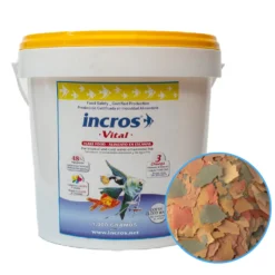 Comida Para Peces Tropicales, Alimento Premium En Escamas, No Ensucia El Agua, Incros Vital