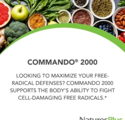 Commando 2000 Nature's plus 60 comprimidos