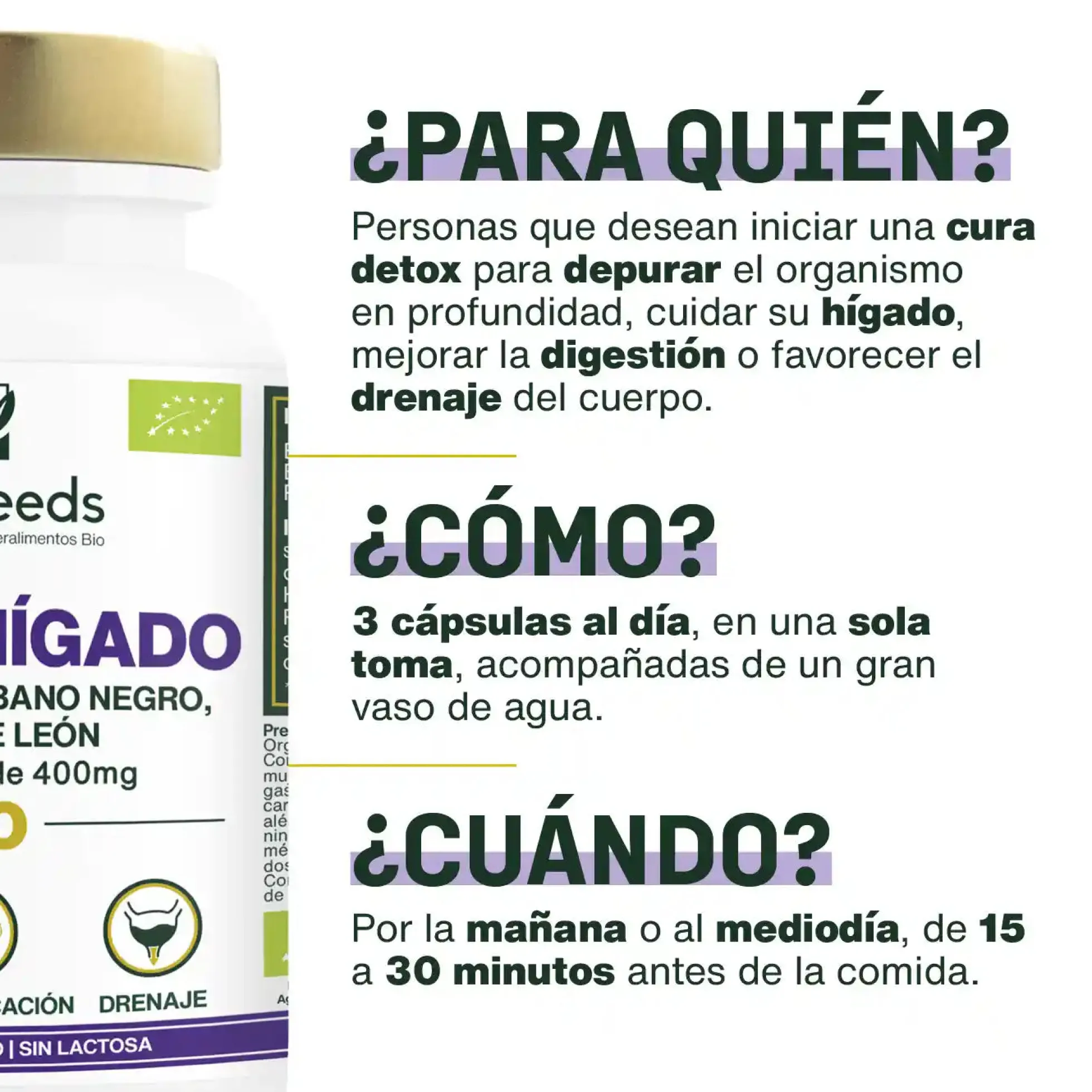 Complejo Detox Hígado Bio | 90 Cápsulas