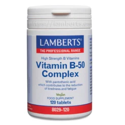 Complejo de Vitaminas B-50 Lamberts 120 tabletas