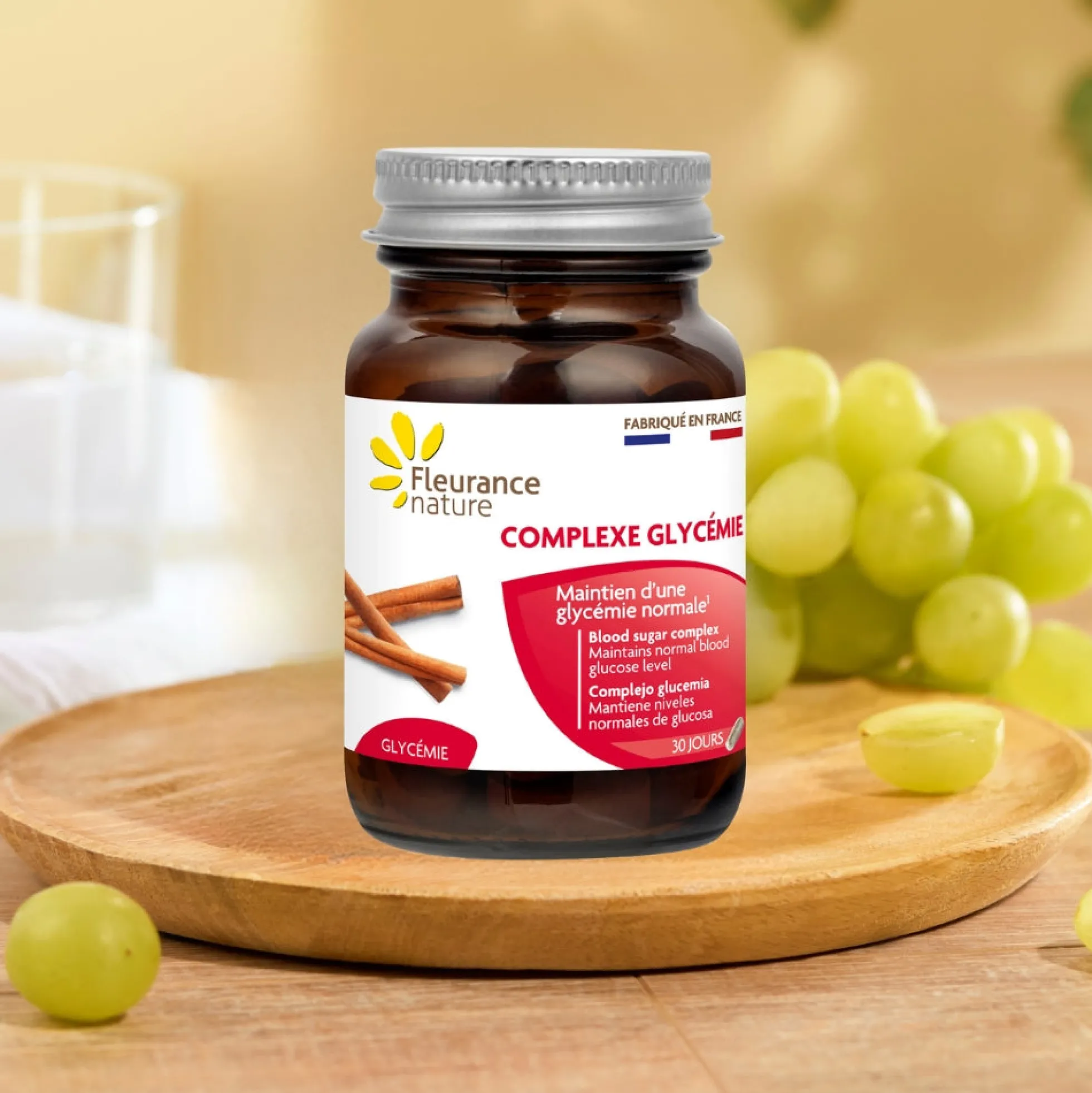 Complejo Glucemia Fleurance Nature 30 Cápsulas