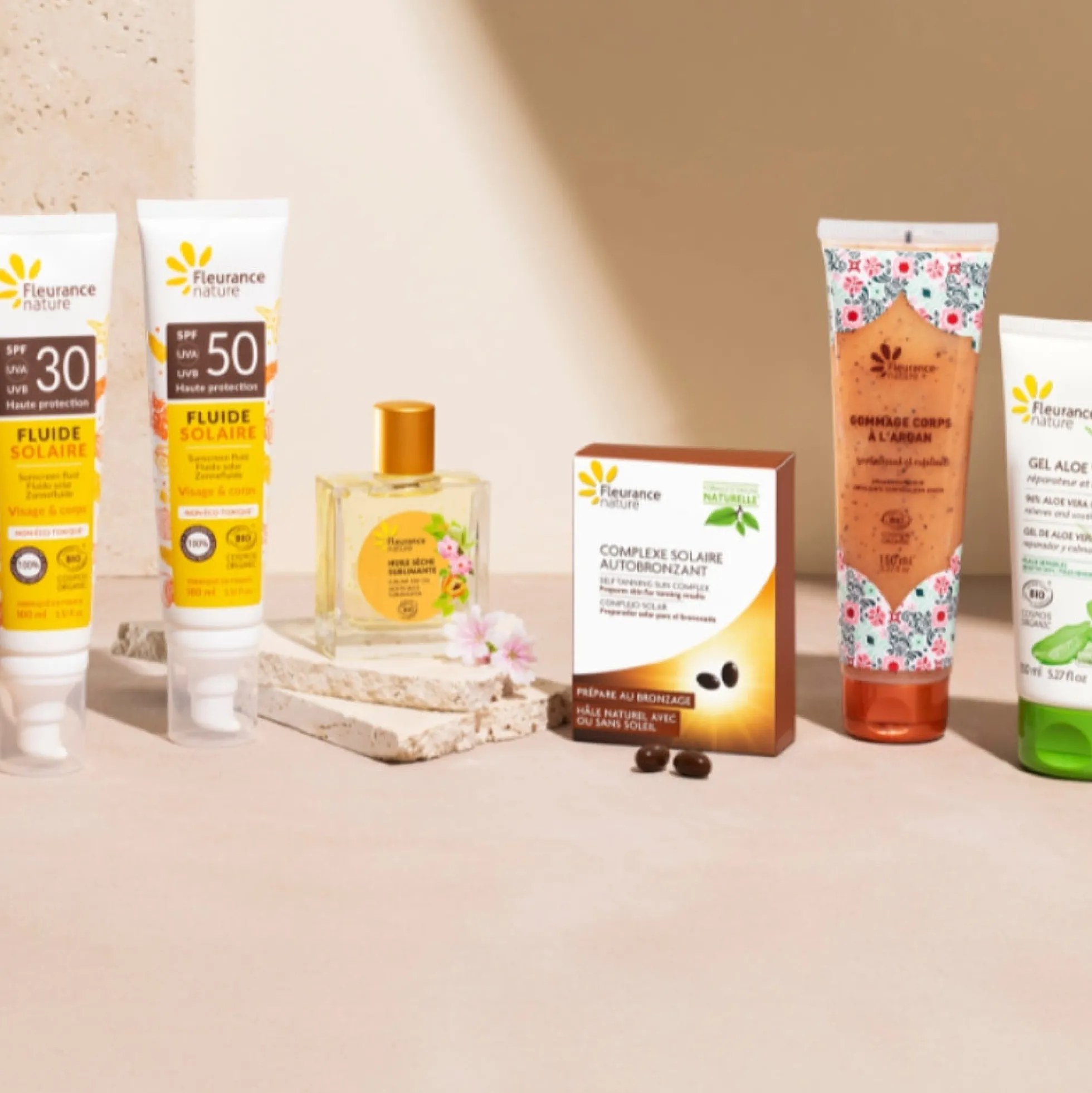 Complejo Solar Autobronceador Fleurance Nature 30 Cápsulas