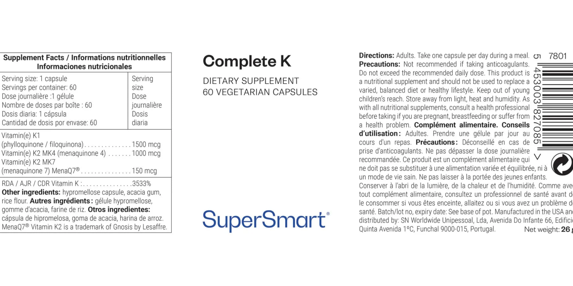 Complete K