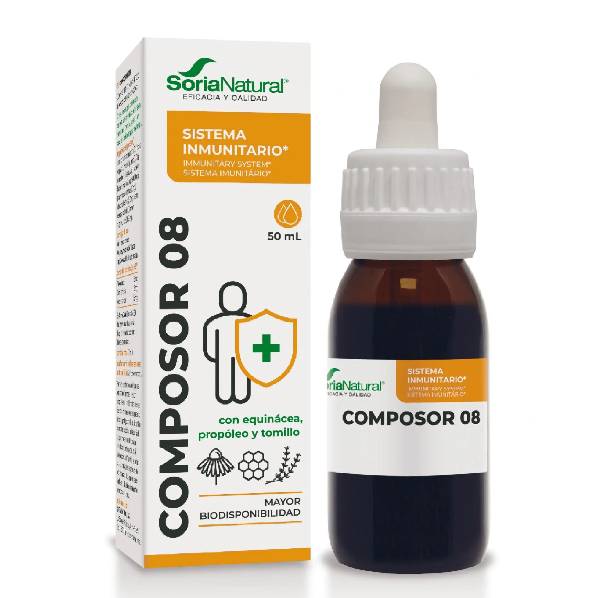Composor 8 Echina Siglo XXI Echina Soria Natural, 50 ml