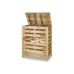 Compostador De Madera Tratada 315 L Hortalia