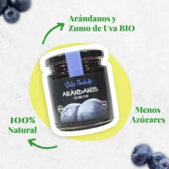 Compota Bio De Arándanos Con Zumo De Uva