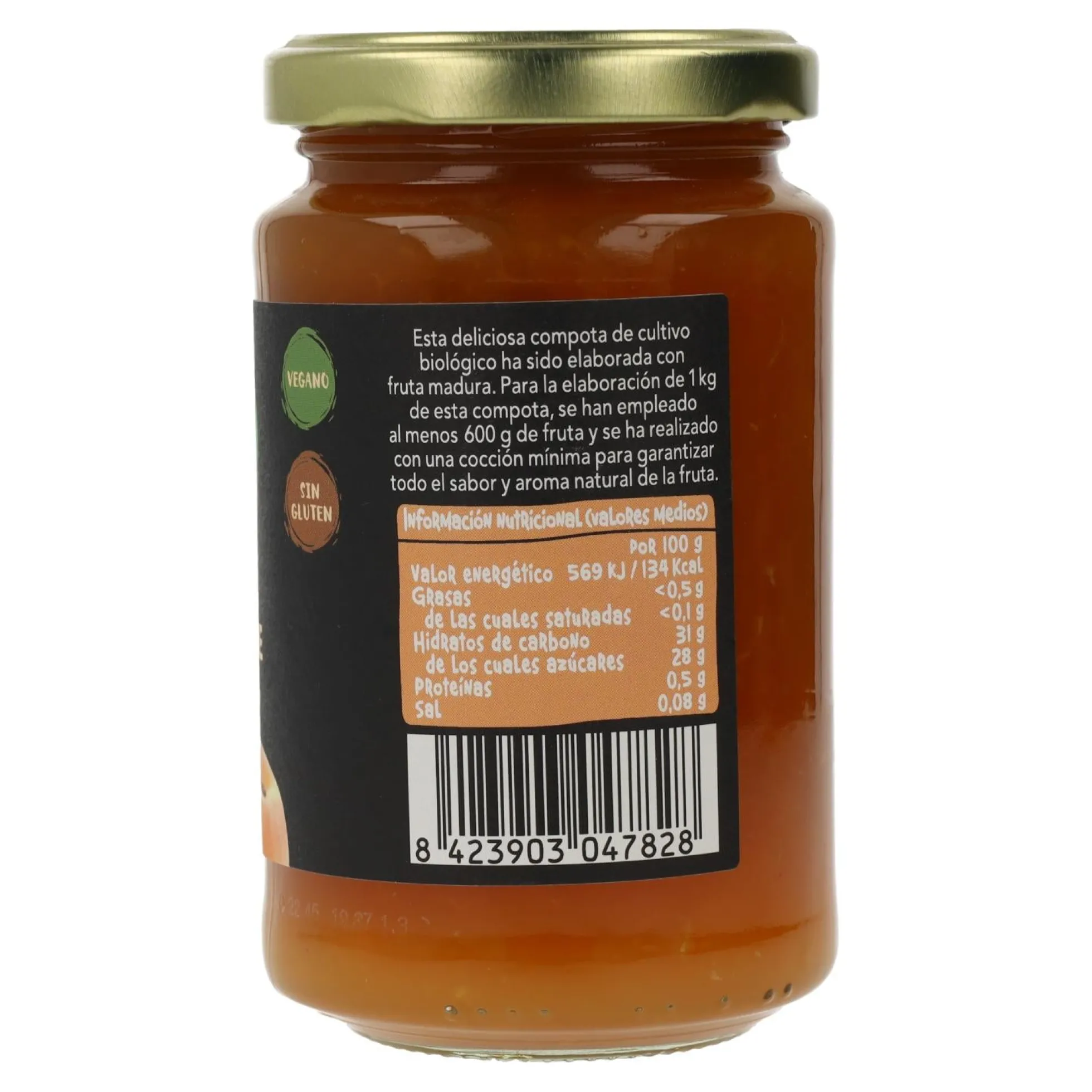 Compota de Albaricoque BIO Biocop 265gr