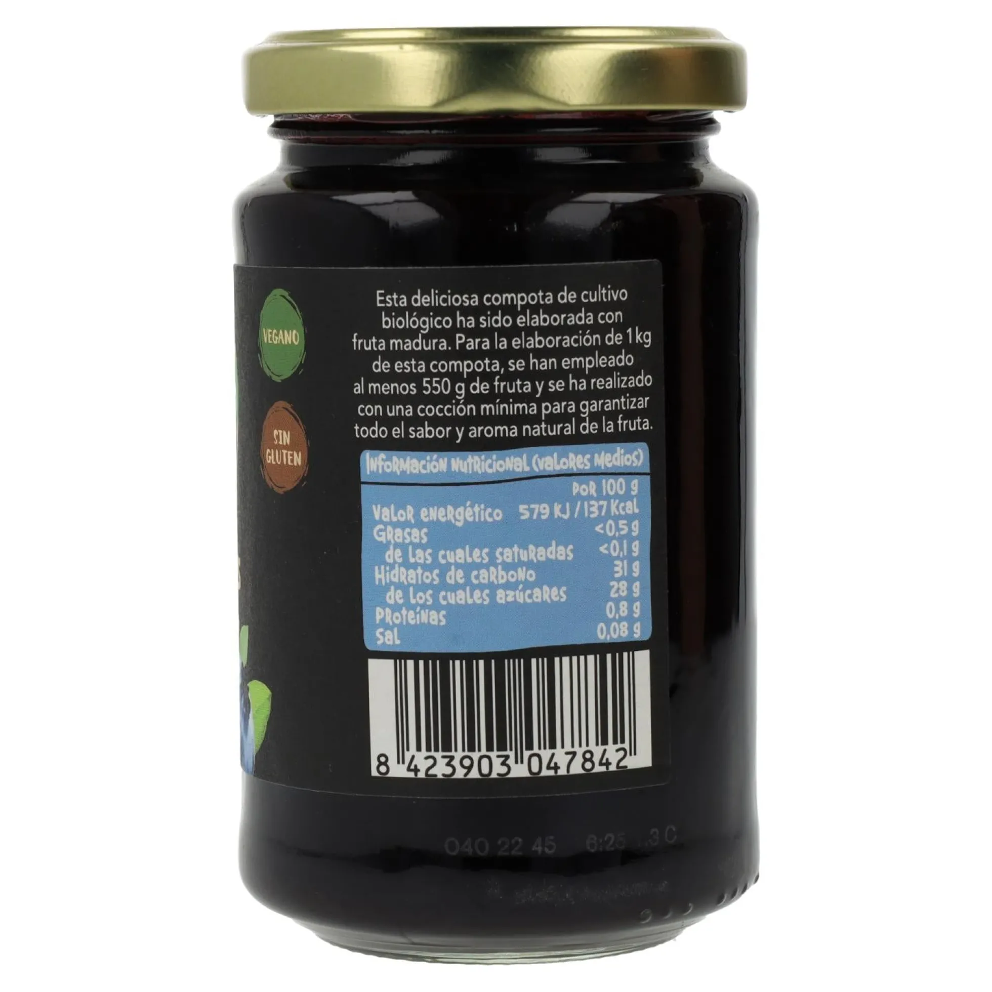 Compota de Arándanos BIO Biocop, 265g