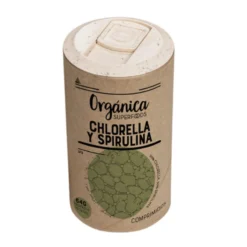 Comprimidos Spirulina Y Chlorella Bio 92g - Orgánica Superfoods