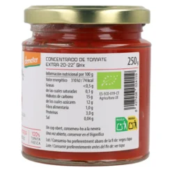 Concentrado tomate ECO Cal Valls, 250 g