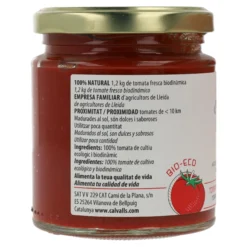 Concentrado tomate ECO Cal Valls, 250 g