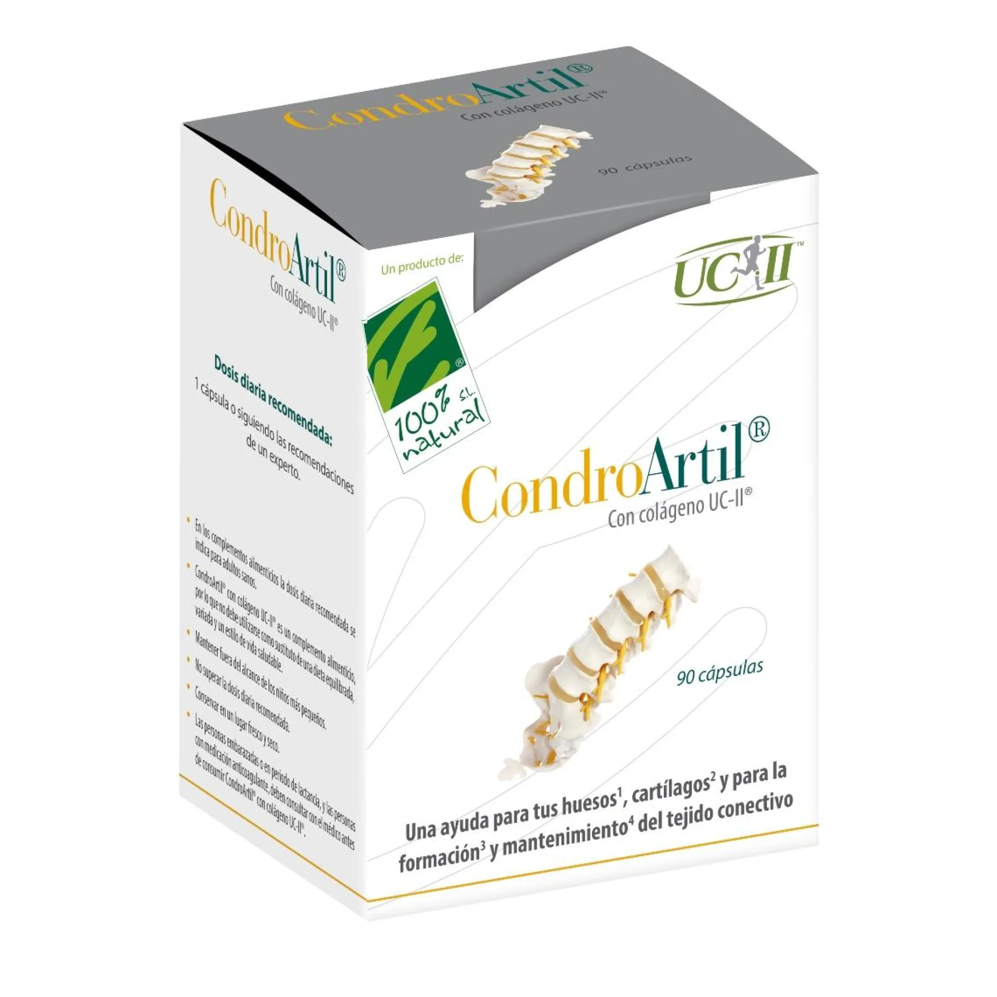 CONDROARTIL CON COLAGENO UCII 90 Caps