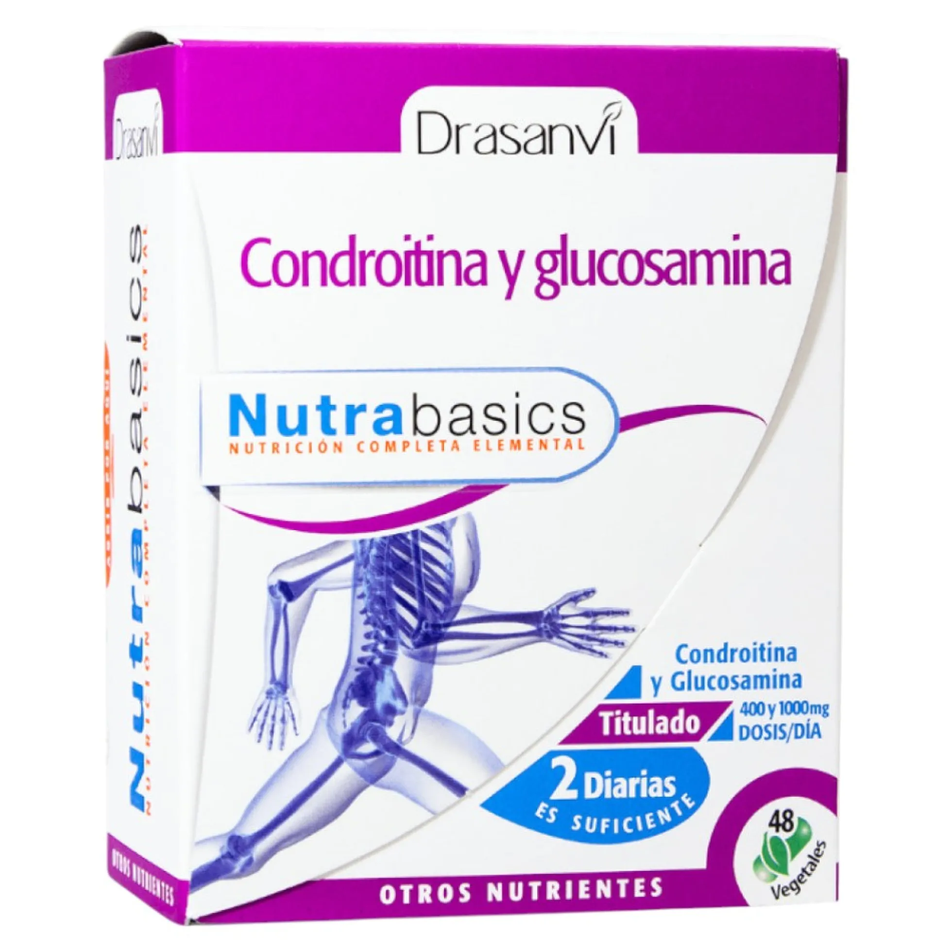 Condroitina Y Glucosamina Nutrabasics 48 Caps