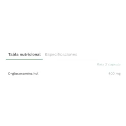 Condroitina Y Glucosamina Nutrabasics 48 Caps