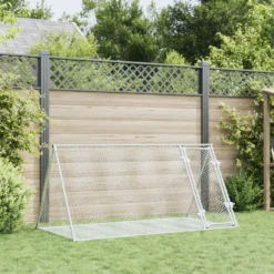 Conejera Acero Galvanizado Plateado 200x105x91 Cm