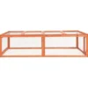 Conejera De Madera Maciza De Abeto 183x90x46,5 Cm