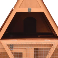 Conejera De Madera Maciza De Abeto 152x127x109,5 Cm