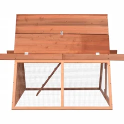 Conejera De Madera Maciza De Abeto 152x127x109,5 Cm
