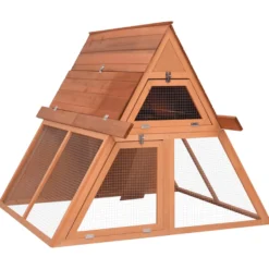 Conejera De Madera Maciza De Abeto 152x127x109,5 Cm