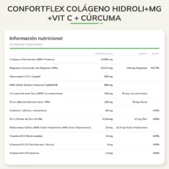Confortflex colágeno hidroli+MG +Vit C + Cúrcuma
