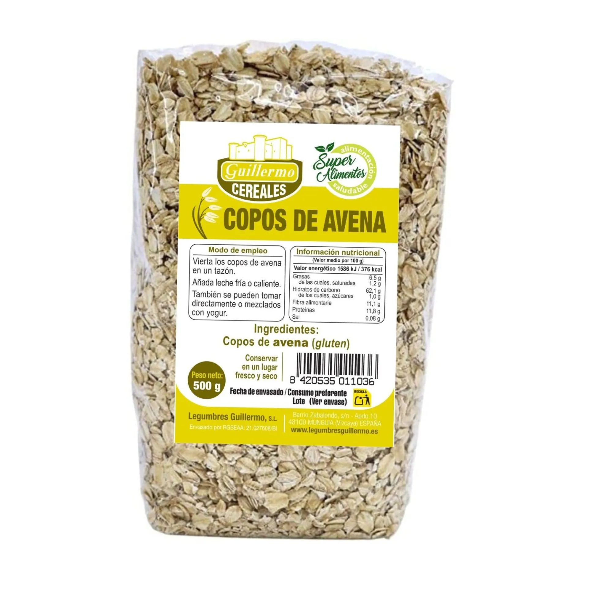 Copos De Avena - 500 G