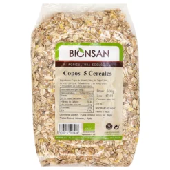 Copos De 5 Cereales Eco Bionsan 500gr
