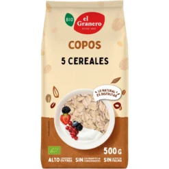 Copos de 5 Cereales El Granero 500 g