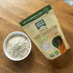 Copos de Trigo Sarraceno BIO Sin Gluten Naturgreen, 250 g