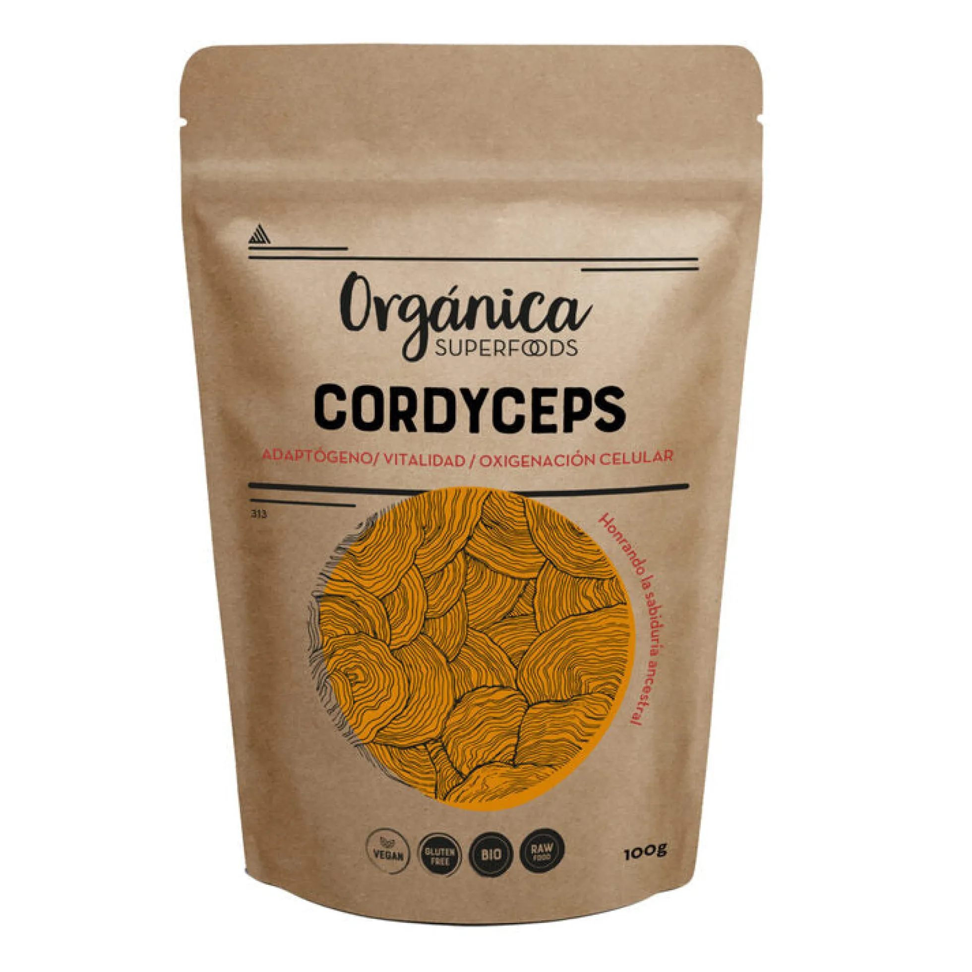 Cordyceps Bio 1kg - Orgánica Superfoods