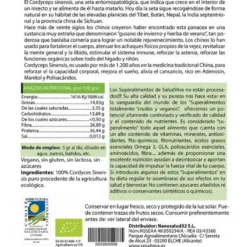 Cordyceps Sinensis en polvo ECO 100 g, Salud Viva