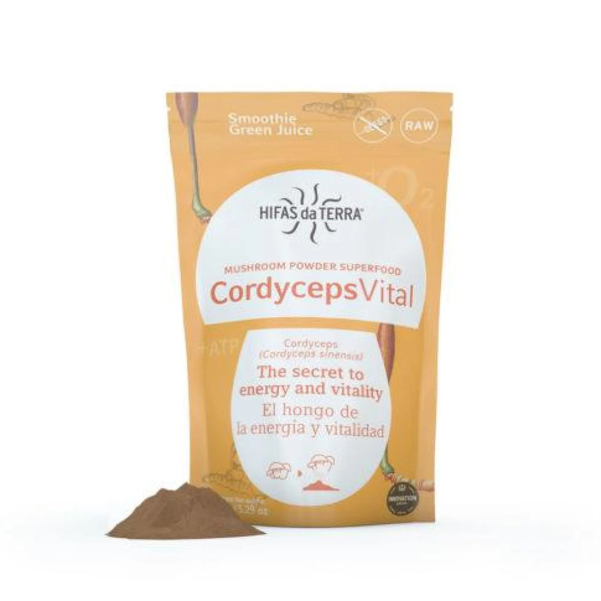 Cordyceps Vital Polvo Hifas da Terra 100g