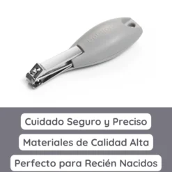 Cortauñas Para Bebés Mango Ergonómico Grey