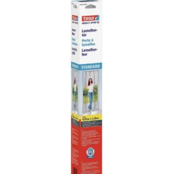 Cortina mosquitera Standard negra 2,2m x 0,95m Tesa