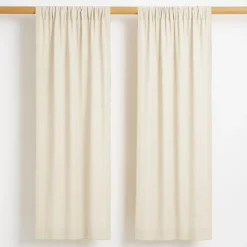 Cortinas De Gasa De Algodón Orgánico Color Blanco Para Bebé