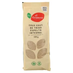 Cous Cous de Trigo Espelta Integral Bio El Granero 500 g