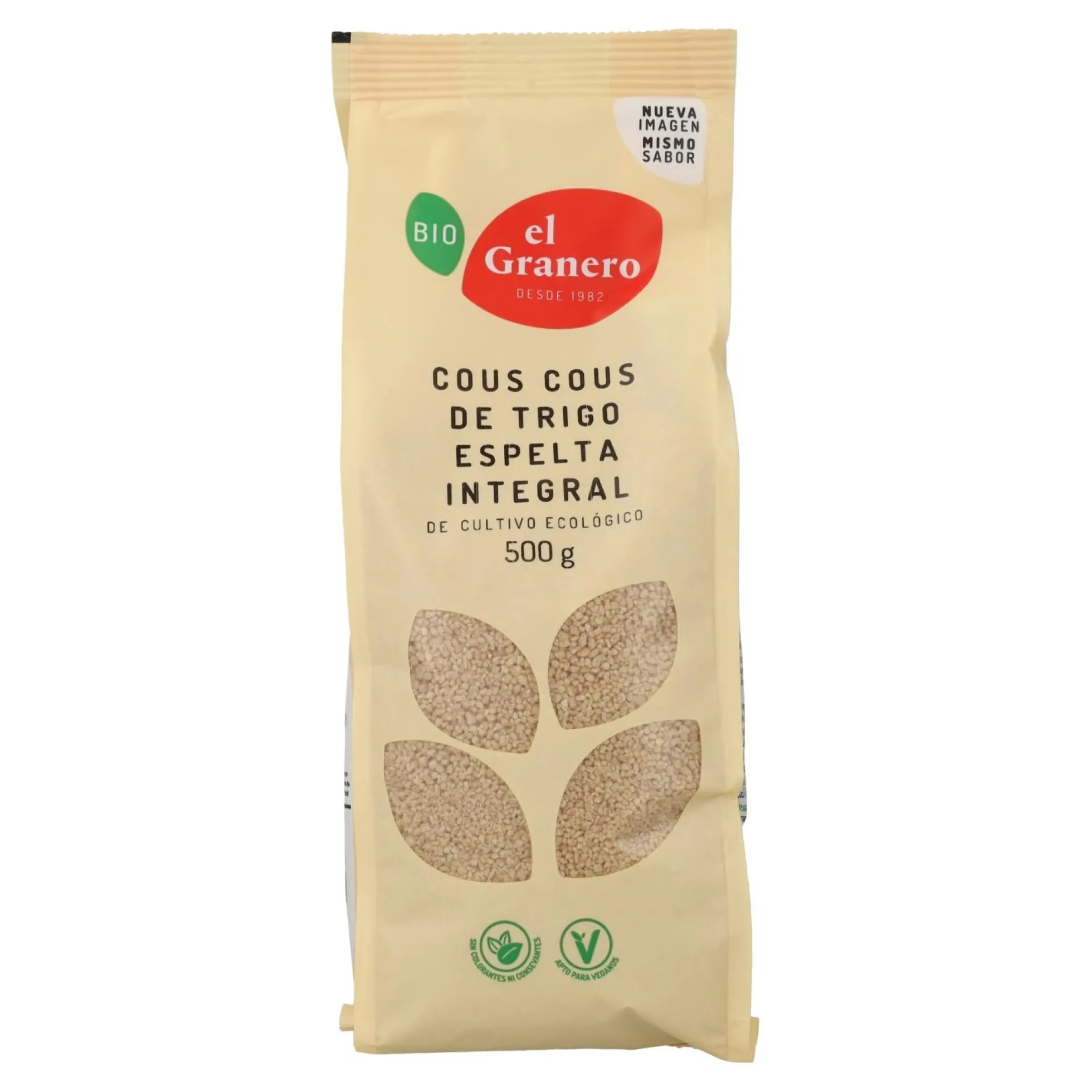 Cous Cous de Trigo Espelta Integral Bio El Granero 500 g