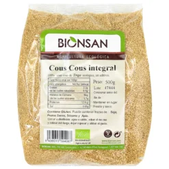 Cous Cous De Trigo Integral Eco Bionsan 500gr