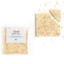 Cracker Bio de chocolate blanco crujiente