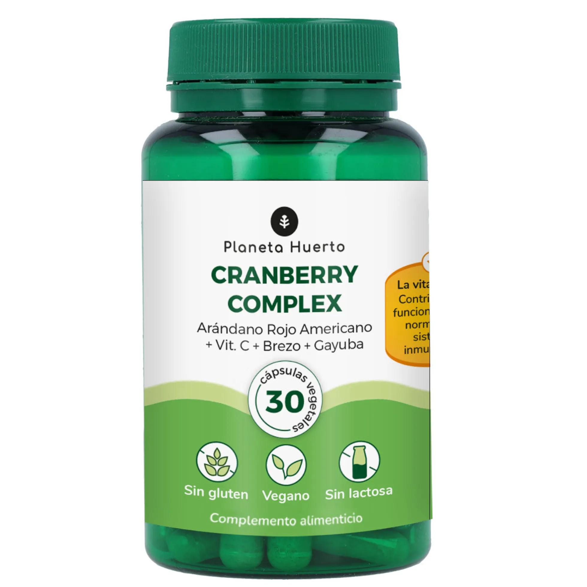 Cranberry Complex arándano rojo Planeta Huerto 30 cápsulas