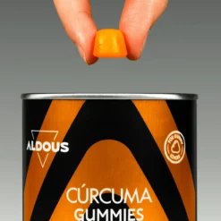 Cúrcuma con Jengibre y Pimienta Negra + Probioticos Aldous Bio 120 Gominolas