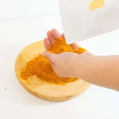 Cúrcuma con pimienta negra en polvo, mezcla de especias para cocina y leche dorada 100 g