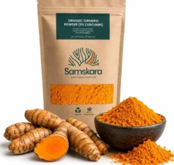 Cúrcuma En Polvo Bio - 500g | Superalimento Ecológico Vegano Para Batidos, Smoothies Y Zumos, Sin Azúcares Añadidos