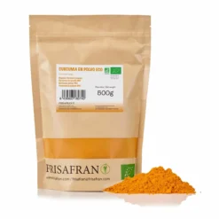Cúrcuma En Polvo Ecológica - Calidad Y Sabor | Frisafran 500 G