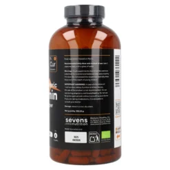 Cúrcuma + Jengibre Sevens Nutrition 365 cápsulas