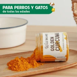 Cúrcuma para Golden Paste Suplemento para mascotas Wild Balance 100 g